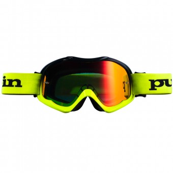 Maschera Cross pull-in Pull-In Black Neon yellow Maschera Cross pull-in Pull-In Black Neon yellow