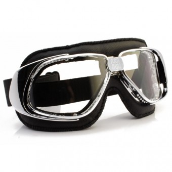 Maschera Moto Nannini Rider Chrome Black Maschera Moto Nannini Rider Chrome Black