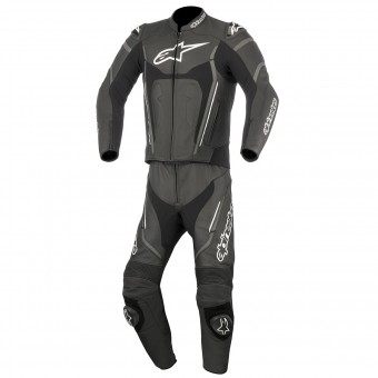 Tute Moto in pelle Alpinestars Motegi V2 2PC Black Anthracite White Tute Moto in pelle Alpinestars Motegi V2 2PC Black Anthracite White