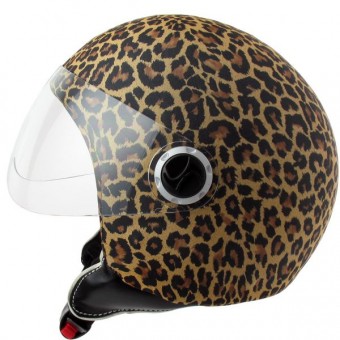 Helmetdress Fodera Par Casco Leopardo
