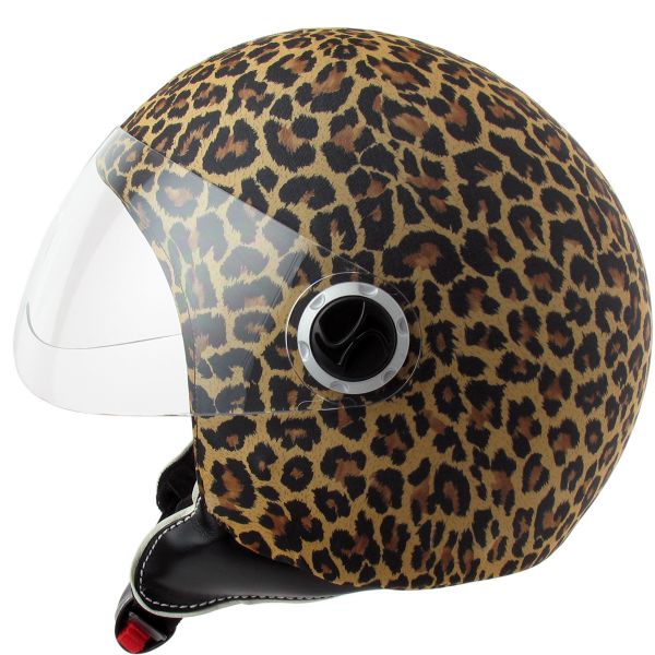 Helmetdress Fodera Par Casco Leopardo