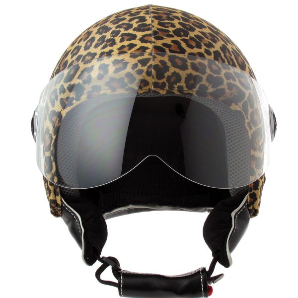 Helmetdress Fodera Par Casco Leopardo