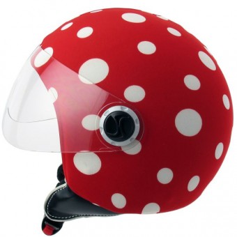 Helmetdress Fodera Par Casco Ole Red