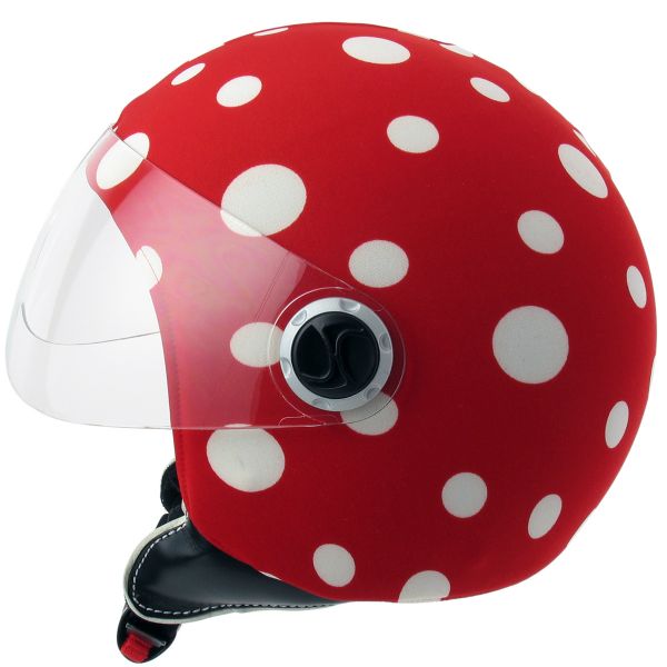 Helmetdress Fodera Par Casco Ole Red