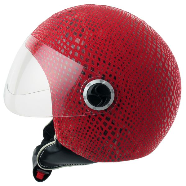 Helmetdress Fodera Par Casco Snake Red