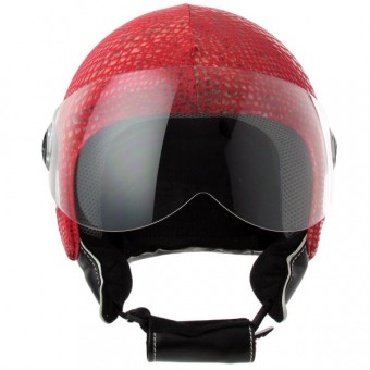 Helmetdress Fodera Par Casco Snake Red