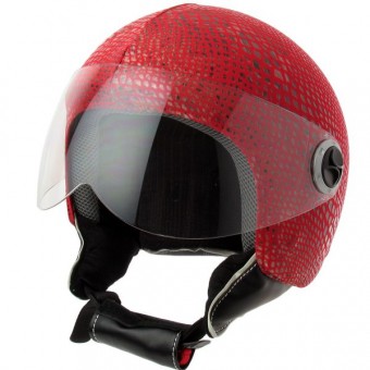 Sacca per casco Helmetdress Fodera Par Casco Snake Red