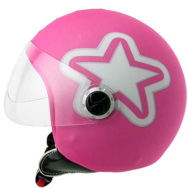 Helmetdress Fodera Par Casco Star Pink