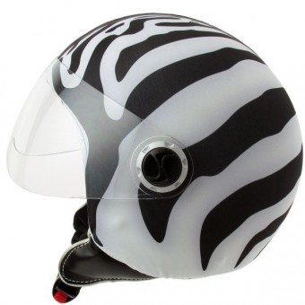 Helmetdress Fodera Par Casco Zebra