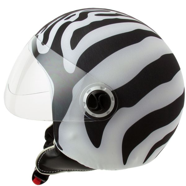 Helmetdress Fodera Par Casco Zebra