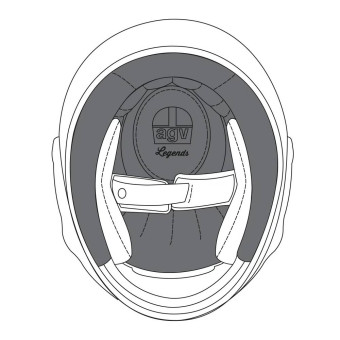 Interni per casco AGV Interno X3000 Interni per casco AGV Interno X3000