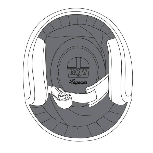 Interni per casco AGV Interno X70 Interni per casco AGV Interno X70