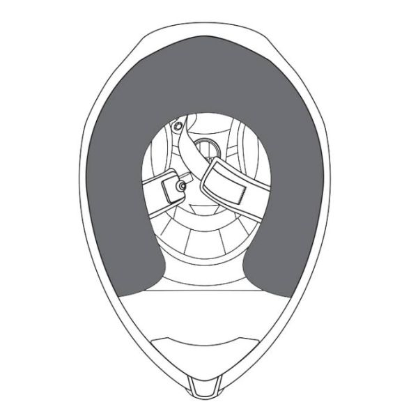 Interni per casco AGV Paio di Guanciali Compact ST