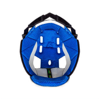 Interni per casco Airoh Aviator 3 Fodera interna blu Interni per casco Airoh Aviator 3 Fodera interna blu