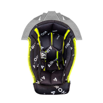 Interni per casco Airoh Fodera interna nera Supporto Twist 3 grigio