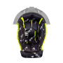 Interni per casco Airoh Fodera interna nera Supporto Twist 3 grigio