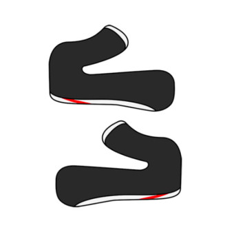 Interni per casco Airoh Paio di Guanciali Aviator ACE Interni per casco Airoh Paio di Guanciali Aviator ACE