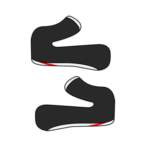 Interni per casco Airoh Paio di Guanciali Aviator ACE