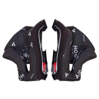 Interni per casco Airoh Coppia di guanciali neri Twist 3