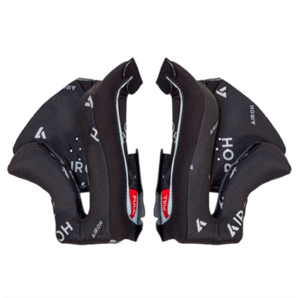 Interni per casco Airoh Coppia di guanciali neri Twist 3