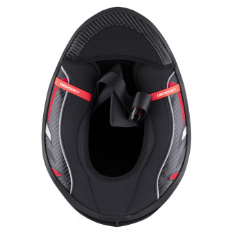 Interni per casco Scorpion Interno Completo Exo R1 Carbon Air Black