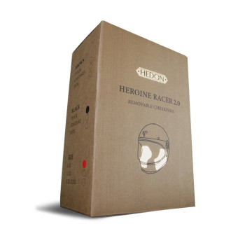 HEDON Coppia di guanciali spessi Heroine Racer Brown