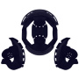 Interni per casco LS2 Set di fodere complete Blue Fast II MX708