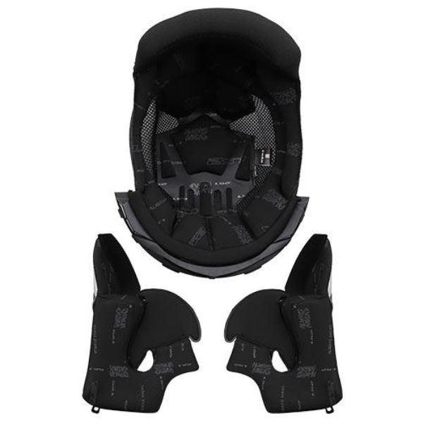 Interni per casco LS2 Set di fodere completo ECE 22.06 Storm FF800 Interni per casco LS2 Set di fodere completo ECE 22.06 Storm FF800