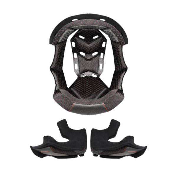 Interni per casco LS2 Set di fodere complete Explorer Carbon MX701 22.06 Interni per casco LS2 Set di fodere complete Explorer Carbon MX701 22.06
