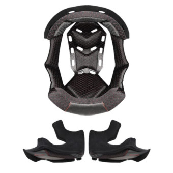 Interni per casco LS2 Set di fodere complete Explorer MX701 Carbon