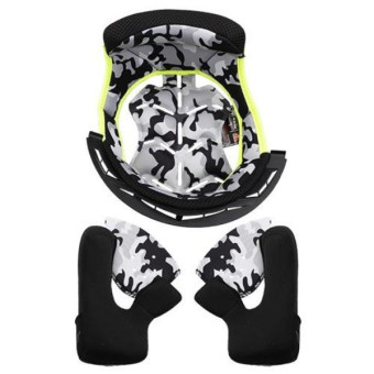 Interni per casco LS2 Set di fodere complete nere Fast Evo MX437 junior Interni per casco LS2 Set di fodere complete nere Fast Evo MX437 junior