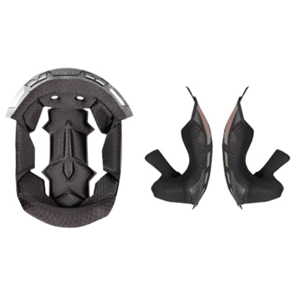 Interni per casco LS2 Set di fodere completo Thunder FF805 ECE 22.06 Interni per casco LS2 Set di fodere completo Thunder FF805 ECE 22.06