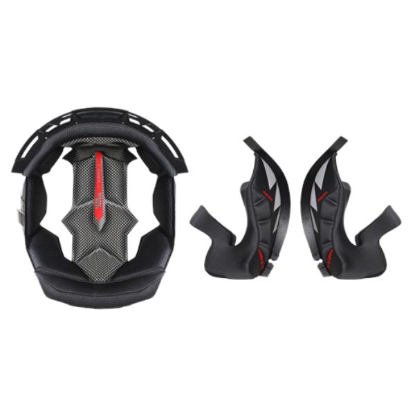 Interni per casco LS2 Set di foderi completi Thunder FF805 FIM ECE 22.06 Interni per casco LS2 Set di foderi completi Thunder FF805 FIM ECE 22.06