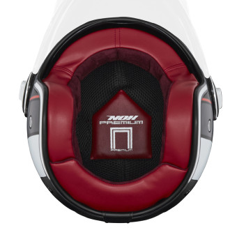 Interni per casco NOX Set di fodere complete rosso Heritage 22.06 Interni per casco NOX Set di fodere complete rosso Heritage 22.06