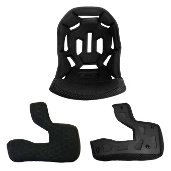Interni per casco SHOT Speed Interieur Set di fodere completo Nero Interni per casco SHOT Speed Interieur Set di fodere completo Nero