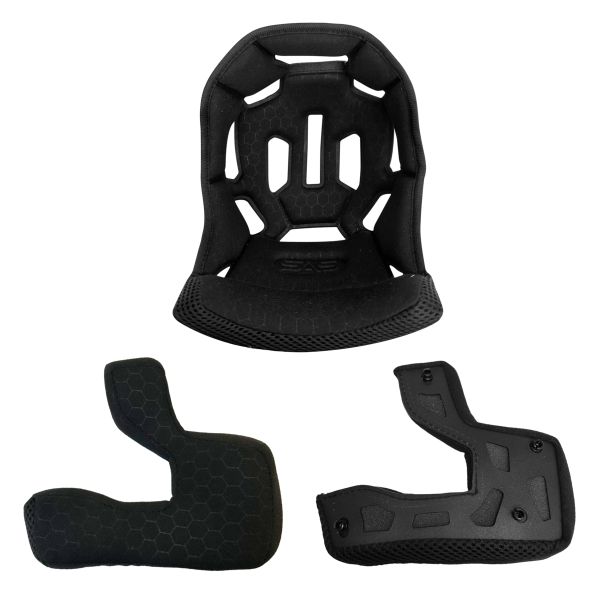 Interni per casco SHOT Speed Kid Set completo di fodera nero