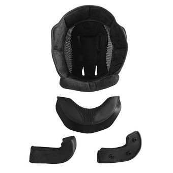 Interni per casco Stormer Set completo di fodere Clyde Black Interni per casco Stormer Set completo di fodere Clyde Black