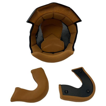Interni per casco Stormer Set completo di fodere Prime Brown