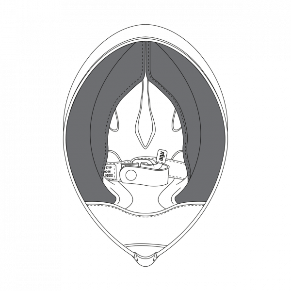 Interni per casco AGV Paio di Guanciali Pista GP R Interni per casco AGV Paio di Guanciali Pista GP R