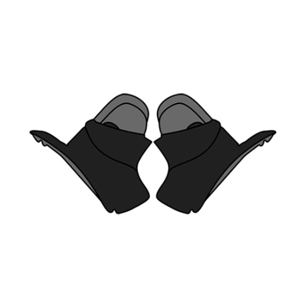 Interni per casco Airoh Paio di Guanciali Commander