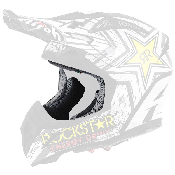 Interni per casco Airoh Paio di Guanciali Twist Rockstar