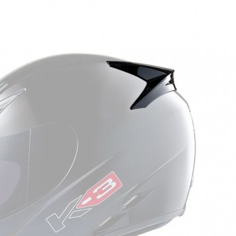 Pezzi di ricambio per casco AGV Ventilazione Superiore Posteriore K3 Black Pezzi di ricambio per casco AGV Ventilazione Superiore Posteriore K3 Black