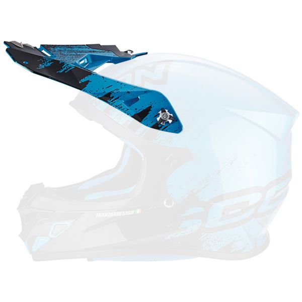 Pezzi di ricambio per casco Scorpion Frontino VX-21 Air Mudirt Black Sky Blue
