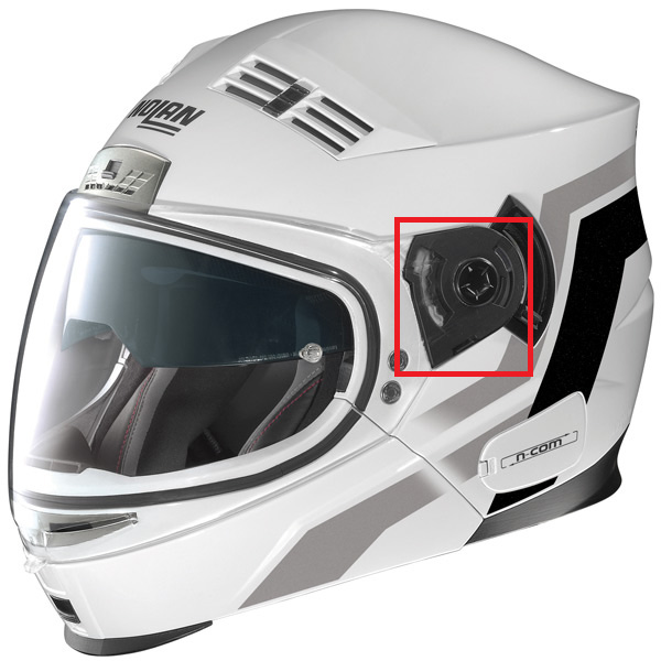 Pezzi di ricambio per casco Nolan Mecanismo Visiera N71