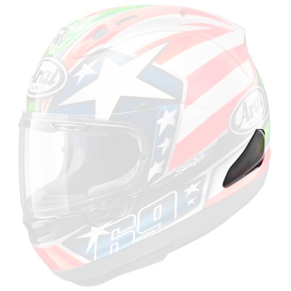 Pezzi di ricambio per casco Arai RX-7 V ventilazione laterale inferiore