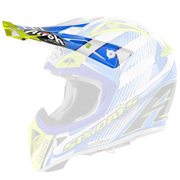 Pezzi di ricambio per casco Airoh Frontino Aviator 2.1 Six Days 2015