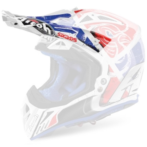 Pezzi di ricambio per casco Airoh Frontino Aviator 2.2 Six Days 2018 Pezzi di ricambio per casco Airoh Frontino Aviator 2.2 Six Days 2018