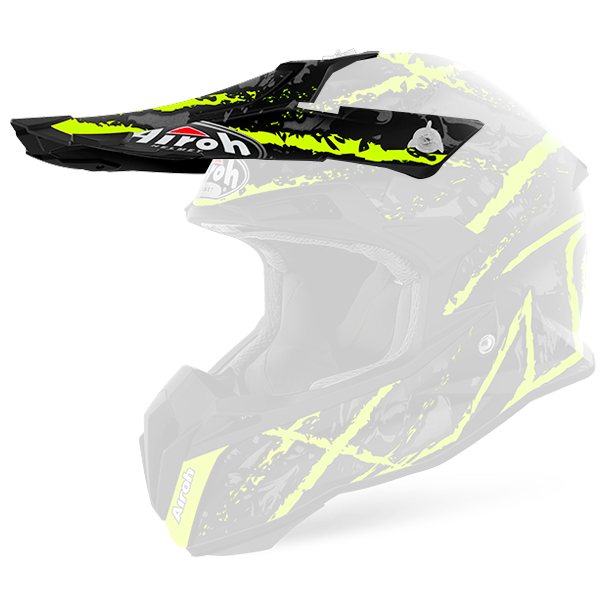 Pezzi di ricambio per casco Airoh Frontino Terminator 2.1 Giallo Nero Opaco