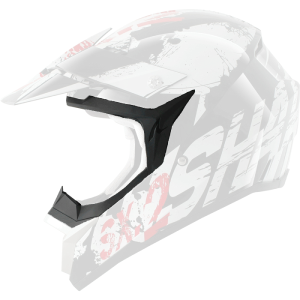 Pezzi di ricambio per casco Shark Guarnizione per campo visivo SX2 Nero