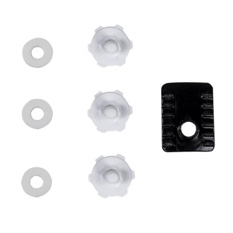 Pezzi di ricambio per casco LS2 MX470 Kit di montaggio della visiera Pezzi di ricambio per casco LS2 MX470 Kit di montaggio della visiera